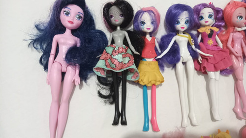My Little Pony Ecuestria Girl Lote (Usado)