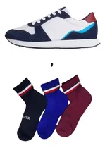 Comprar Combo De Tenis Tommy Hilfiger Maxton + Calcetas Tommy Hilfiger Para Hombre - Original
