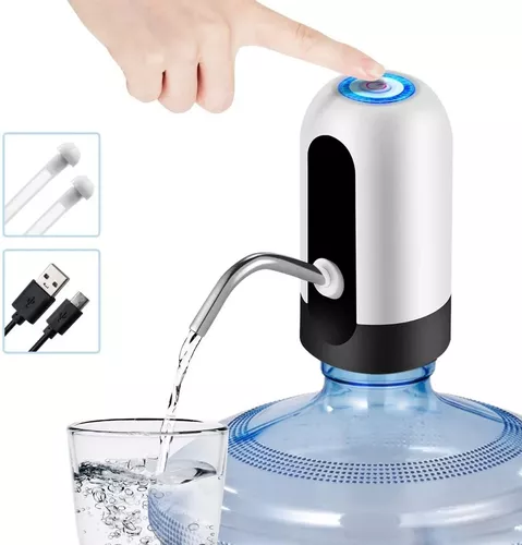 Dispensador Recargable Usb Eléctrica Para Botellón De Agua