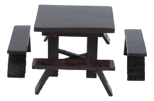 Juego De Mesas De Madera Con Forma De Casa De Muñecas, Tamañ