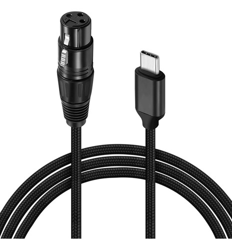 Tike Xlr A Usb C Usb C A Xlr Para Teléfono A Micrófono Xlr