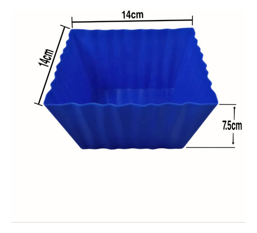 Base Para Fiesta / Centro De Mesa Cuadrada Plástico (1 Pza)