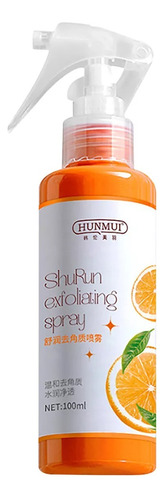 Spray Exfoliante Para Pies Con Aceite De Naranja