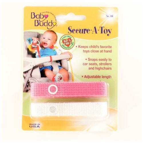 Baby Buddy Secure-a-toy - Correas Juguetes, Mordedor O Chupe