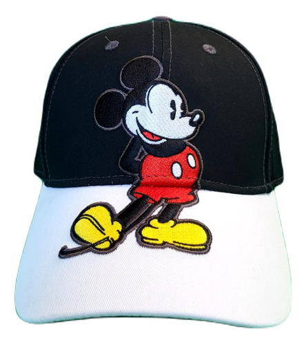 Disney Big Mickey Mouse Classic - Gorra De Béisbol Bordada.