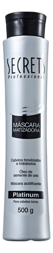 Secrets Professional Platinum - Máscara Matizadora 500g Blz