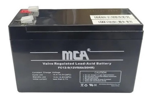 Batería Mca 12 V 9 Amp