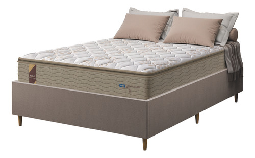 Probel cama box desmontável Guarda Costas MAX MOLA PROLASTIC cor bege casal 188cm y 138cm 