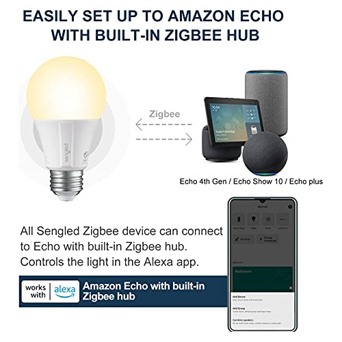 Bombillas Led, Comapatible Con Voz Con Alexa Y Google Home