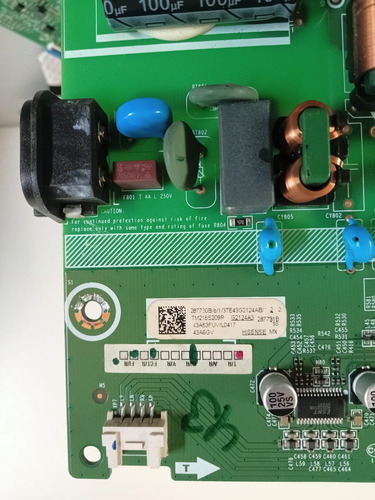 Tarjeta Main Hisense 43a60gv (Usado)