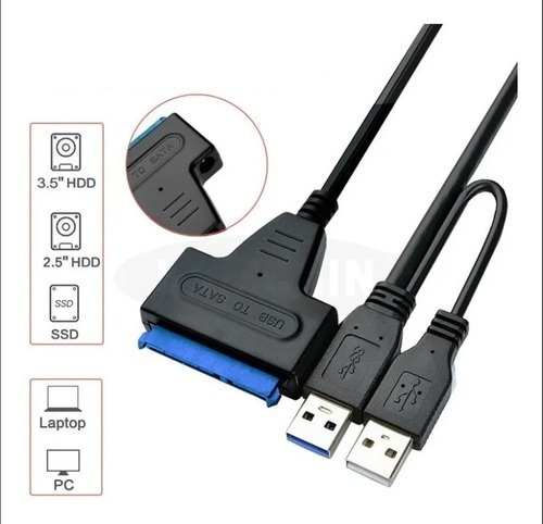 Adaptador Usb 3.0 A Sata Para Ssd O Hdd