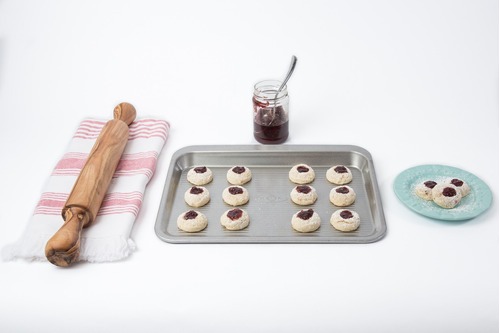 Usa Pan Bakeware Easy Slide Bandeja Antiadherente Para Color