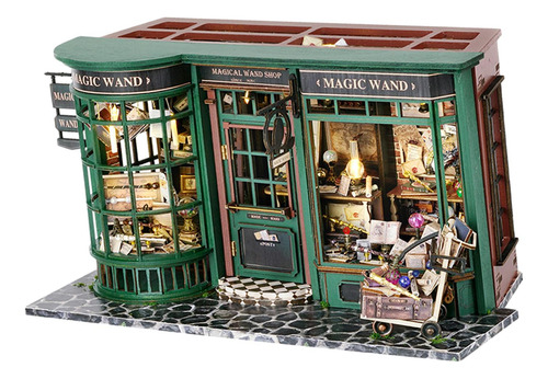 Diy Wooden Miniature Dollhouse Mini Handmade House Model For