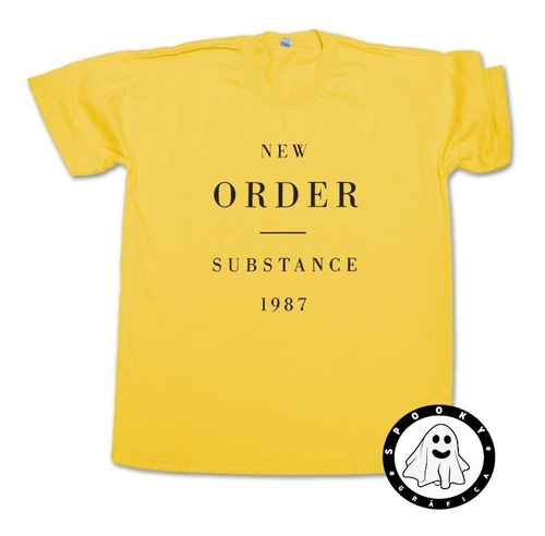 Remera New Order Substance Unisex New Wave, Rock Post Punk