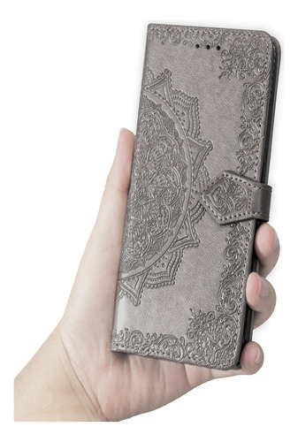 Funda Para Oppo Reno 5f/a94 5g/f19 Pro+, Funda Tipo Cartera Con Tapa, Estampado De Poliuretano, Ranura Para Tarjetas Ant