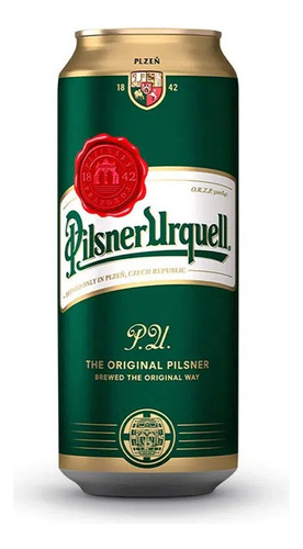 Cerveja Tcheca Pilsner Urquell Lata 500ml (6 Latas) Kit