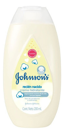 Crema Líquida Johnsons Baby Recién Nacido 200 Ml