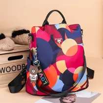 Comprar Mochila Casual Para Mujer De Tela Oxford Antirrobo Para Exte