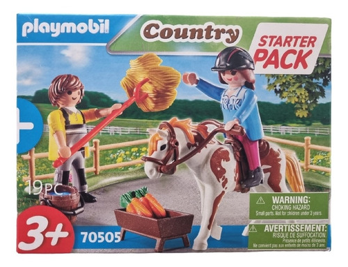 Set De Construccion Playmobil 70505 Country 19pzs