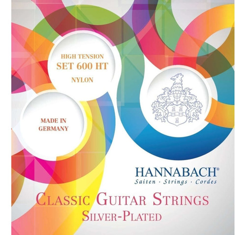 Encordado Guitarra Clasica Hannabach 600ht High Tension