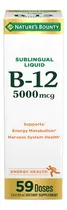 Comprar Suplemento De Vitamina B12 De Nature's Bounty De 5000 Mcg, S