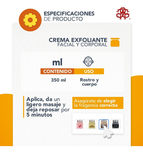 Imagen 6 de 6 de Exfoliante Corporal Cara Y Cuerpo 350 Ml Vitamina Zi-1007