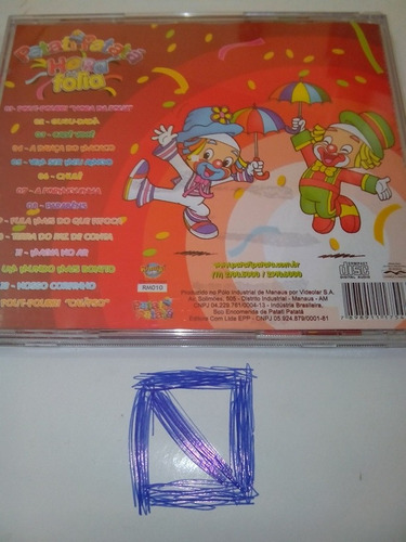 Imagem 2 de 6 de Cd Patati Patata Hora Da Folia