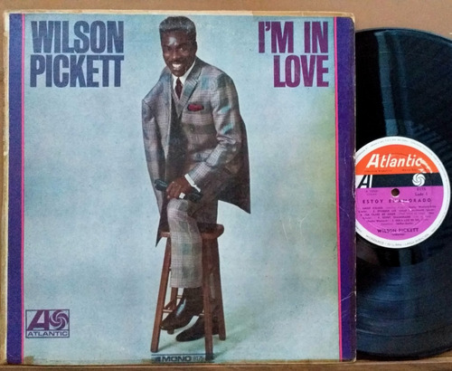 Wilson Pickett - Estoy Enamorado - Lp Año 1968 - Soul Funk