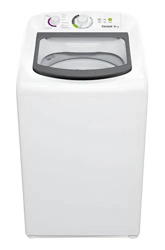Máquina de lavar 9kg econômica Cwb09bb Consul cor branco