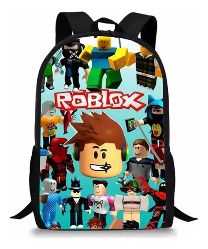 Mochila Roblox Impresión Digital 3d 20 L