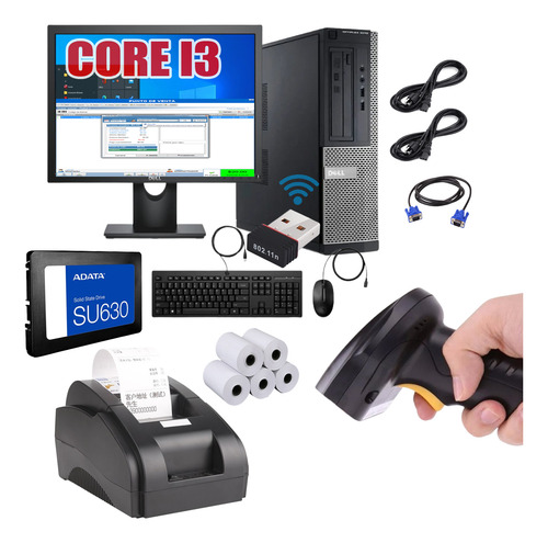 Kit Punto De Venta Pc Corei5 120gb+ Lector +miniprinter 58mm