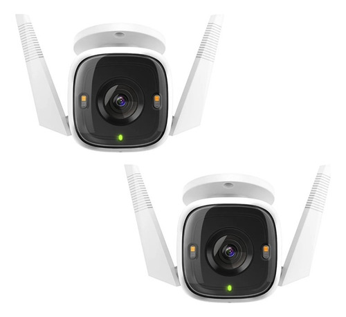 2 Cámaras Wifi Tplink Tapo C320ws Ext Ve Noche 2k Audio 360°