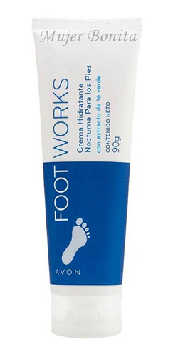 Avon Foot Works Crema Hidratante Nocturna Para Los Pies