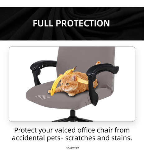 Funda Elástica Universal Para Silla De Escritorio Lavable
