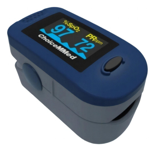 Oxímetro de pulso para dedo ChoiceMMed MD300C2 azul