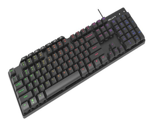 Teclado Alámbrico Gaming Usb Delux K9800 (multimedia)  Td