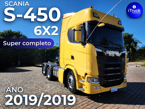 Scania S450 A 6x2 Ano 2019/2019 Super Completa = R450 Fh460