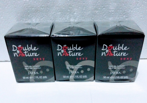 3 Double Nature Sexy Contenido De 50ml Originales De Jafra