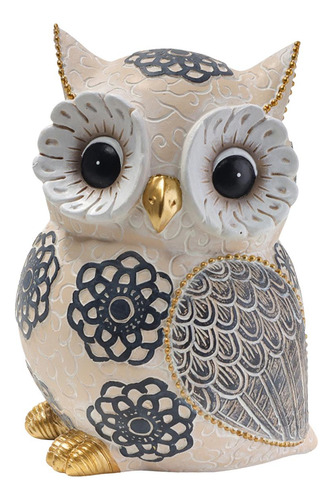 Colección Owl Ornament Art Crafts Escritorio Jardín Búho