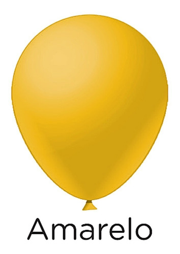 50 Unid Balão Bexiga Número 9 Latex Liso Festa Escolha A Cor