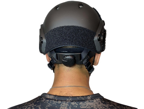 Imagen 4 de 5 de Casco Tactico Rbn Tactical Negro Airsoft