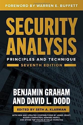 Book : Security Analysis, Seventh Edition Principles And...