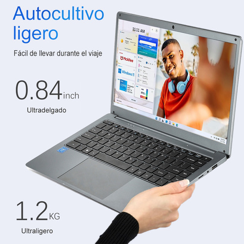 Laptop Space Gray Intel Celeron Uhd Graphics 600 Gunfrose Coolbook