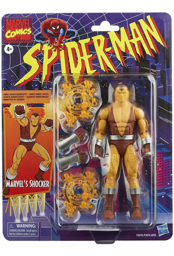 Marvel Legends Retro Spiderman - Shocker Hasbro F3694