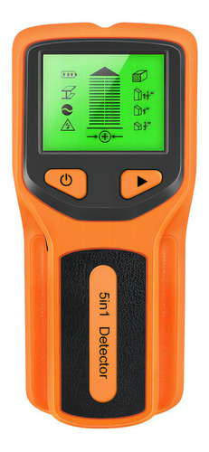 Detector electrónico de pines Stud Finder HD de Wall Scanner, color naranja