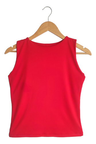 Blusa Para Mujer Crop Top Polilycra Al Cuerpo Licrada Moda