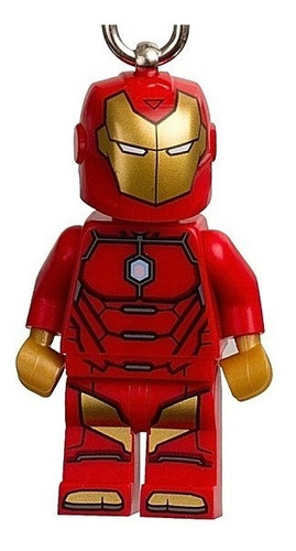 Llavero Lego, Iron Man, 100% Original