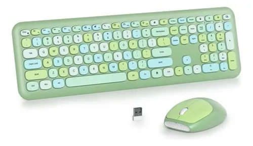 Juego Combinado De Teclado Y Mouse Inalámbricos De