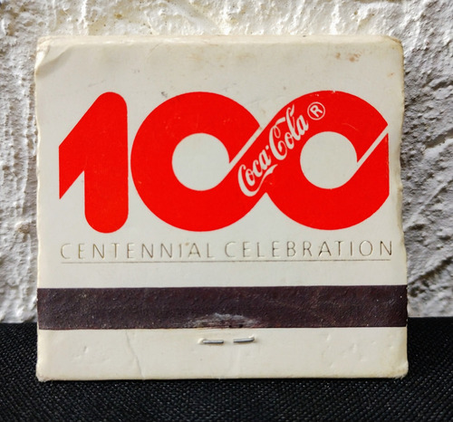 Coca Cola Promocionales Cerillos Centennial Celebration 1976 (Usado)