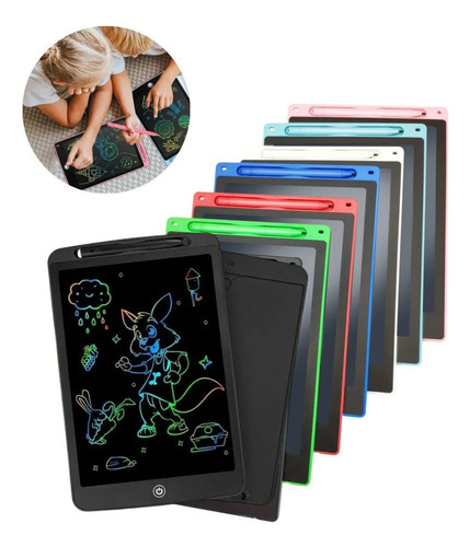 25 Pizarra Mágica Lcd Niños Tableta Multicolor 8'5 Mayoreo